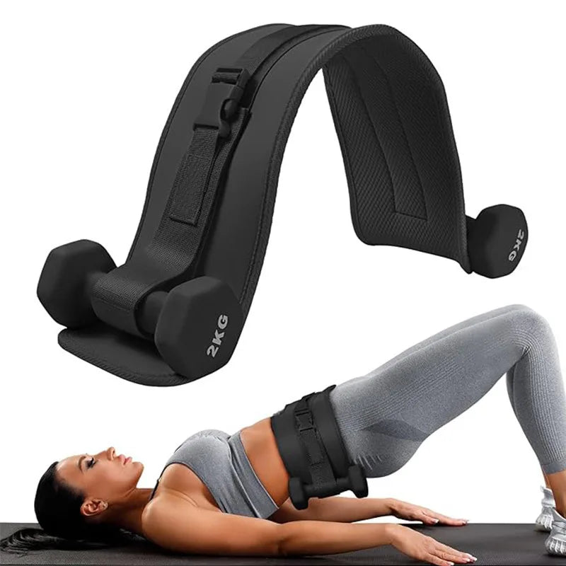 GlutePro – Hip Thrust Belt & Squat Pad