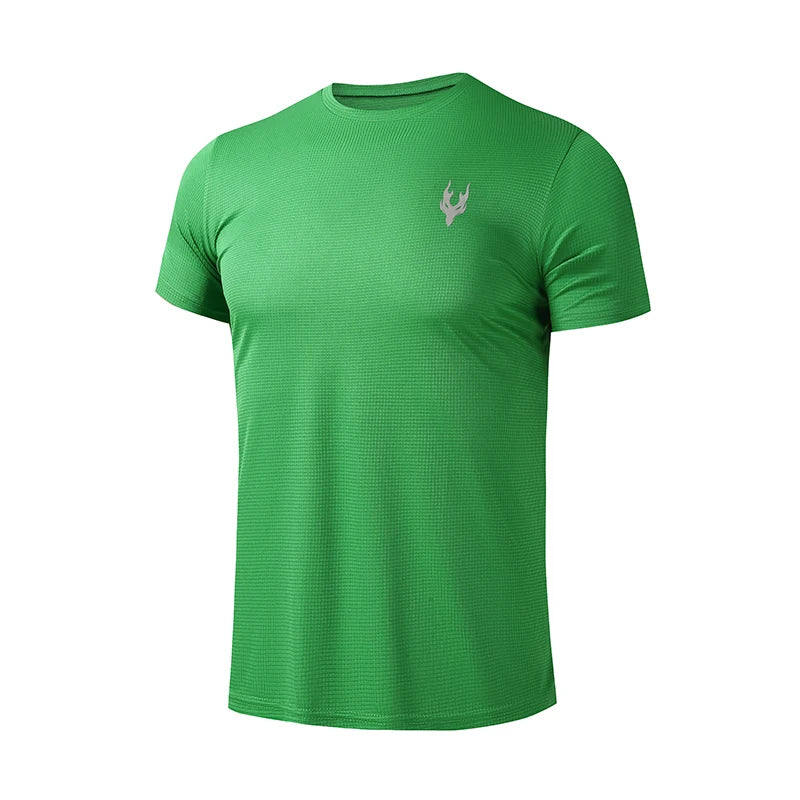 Men’s Quick-Dry Running & Sports T-Shirt – Summer Fitness Tee