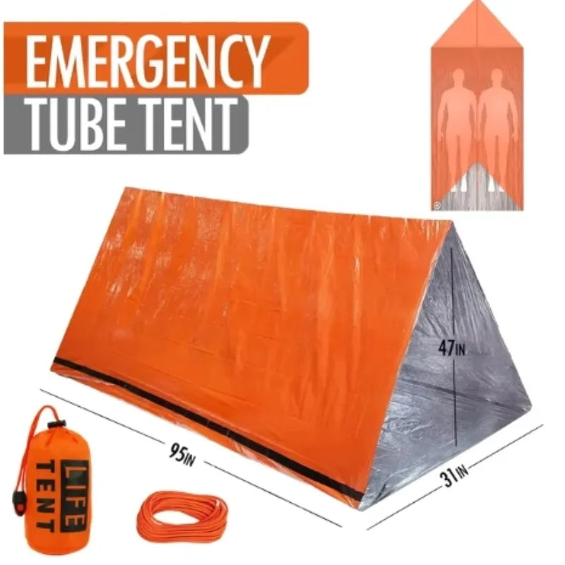 DuoTent – 2-Person Waterproof Emergency Camping Tent