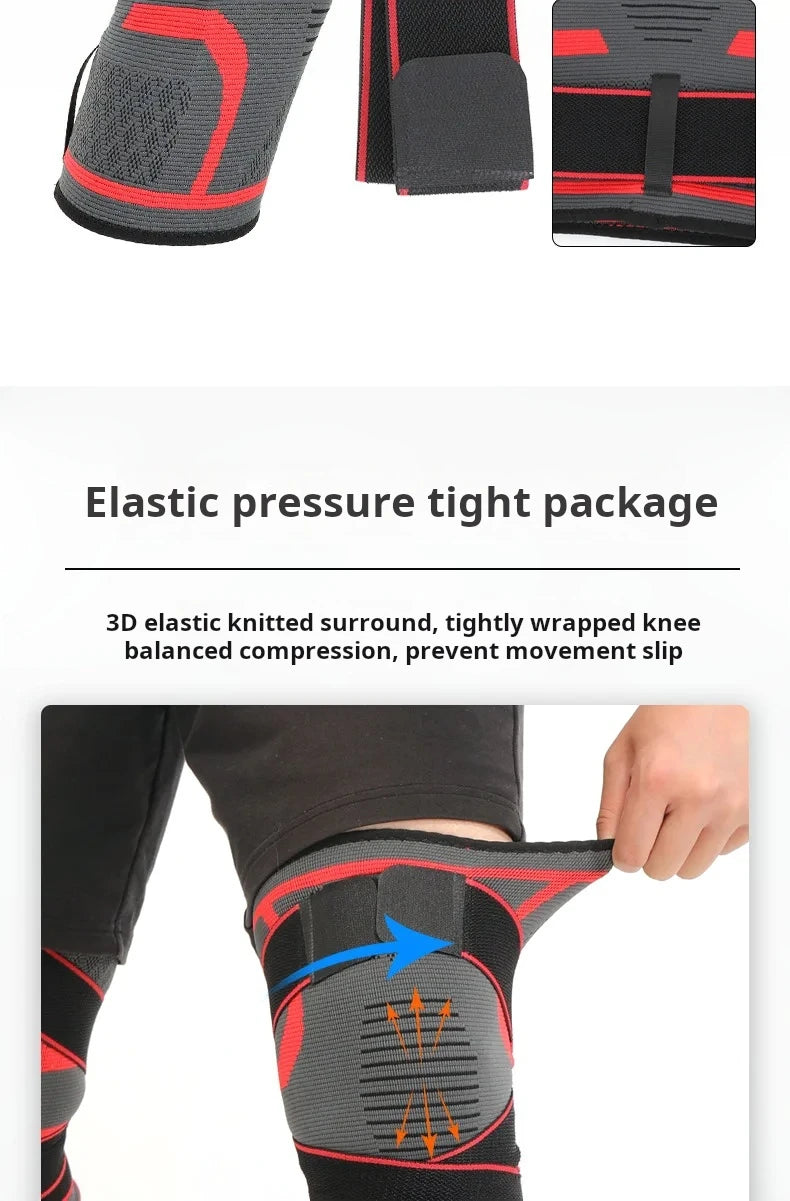 FlexKnee – Nylon Sport Knee Pad Compression Brace