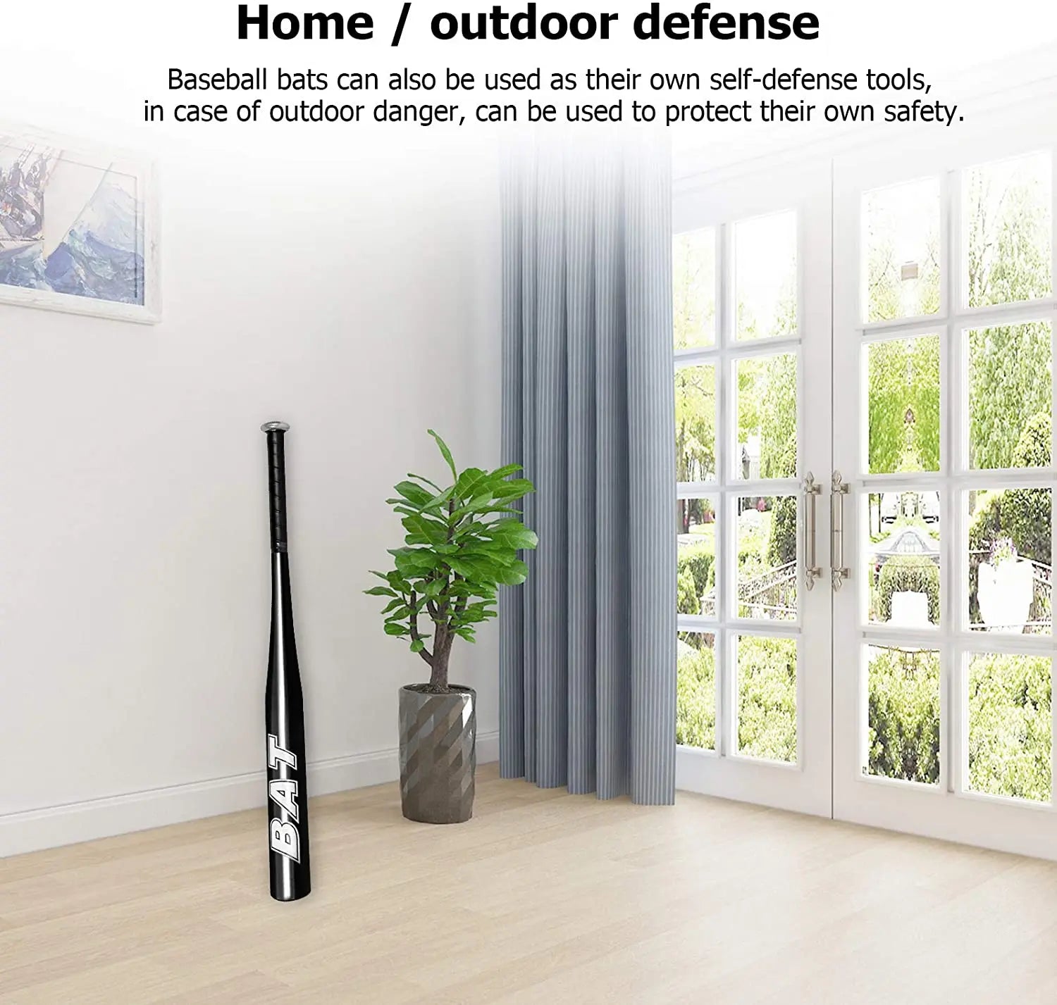 ProSwing – 20” Aluminum Baseball Bat & Softball Glove Set