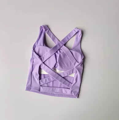 Seamless Sports Bra – Yoga & Fitness Push-Up Top