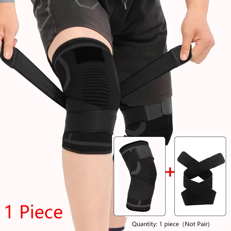 FlexKnee – Nylon Sport Knee Pad Compression Brace