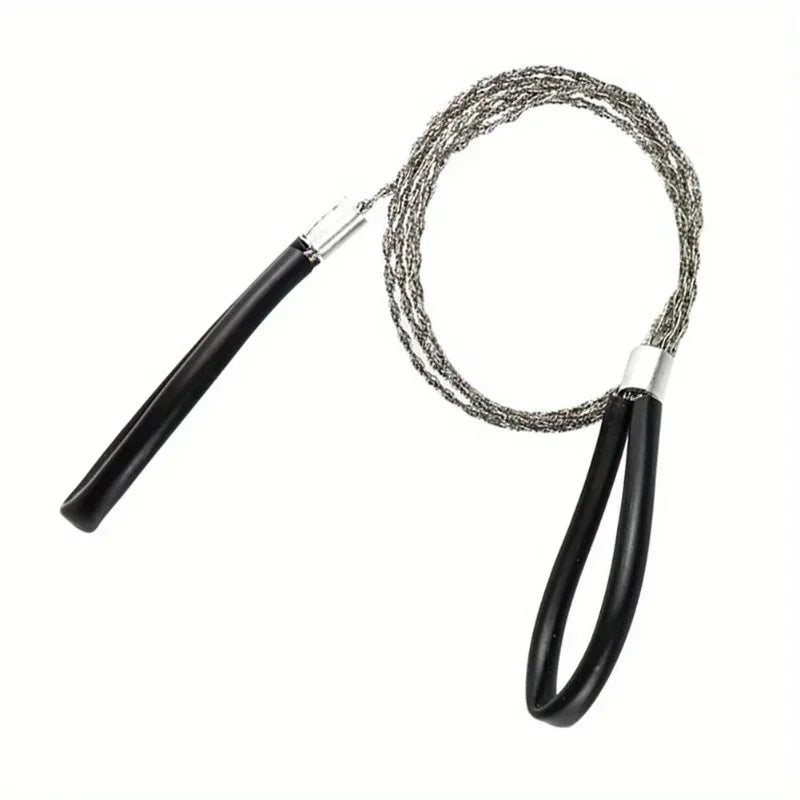 SurvivorSaw – Portable Stainless Steel Wire Saw