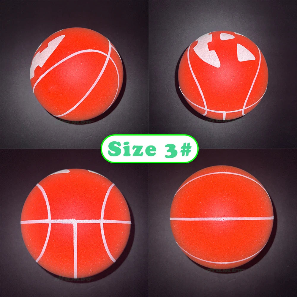 QuietBounce – Indoor Silent Foam Basketball