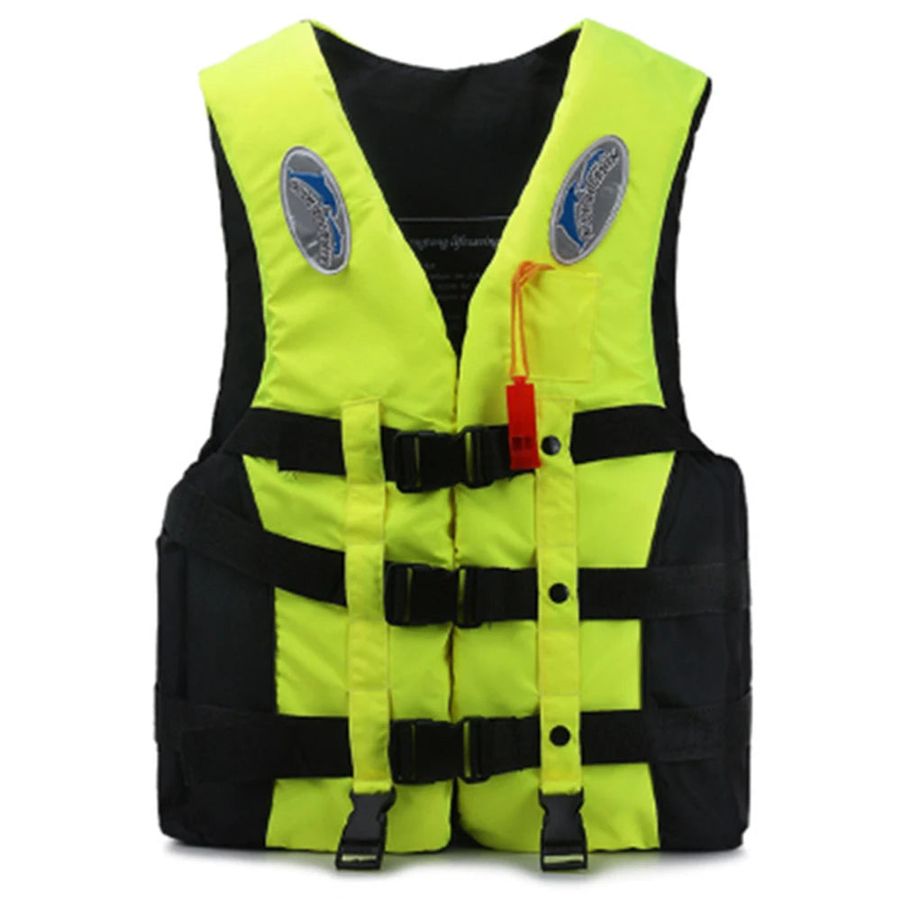 Adult & Children Adjustable Life Jacket – Swimming Safety Vest