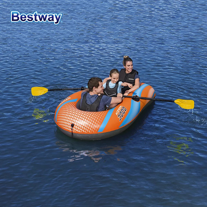 Heavy Duty Inflatable Kayak 1-3 Person PVC Raft