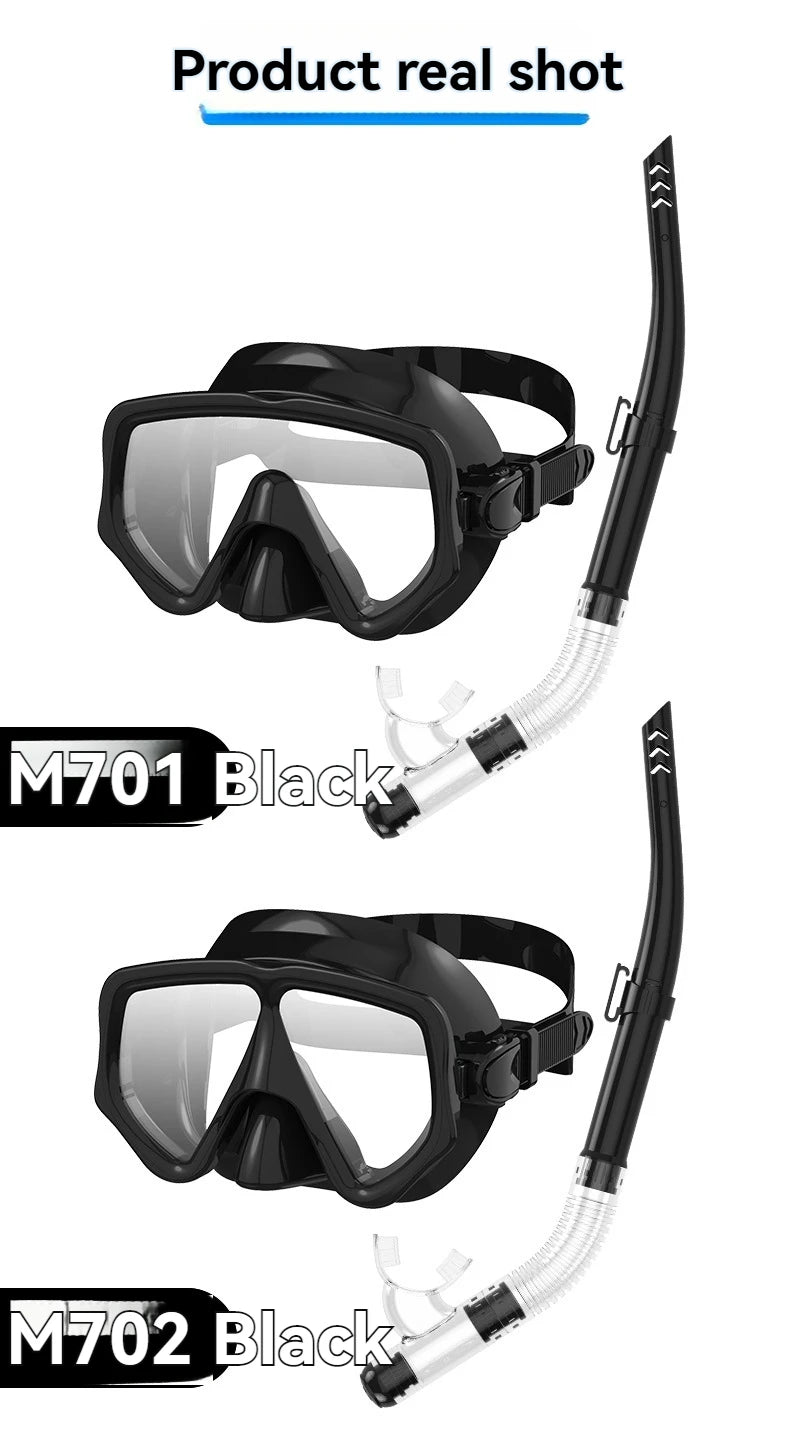 Adult Diving Mask & Snorkel Set – Panoramic Scuba Gear
