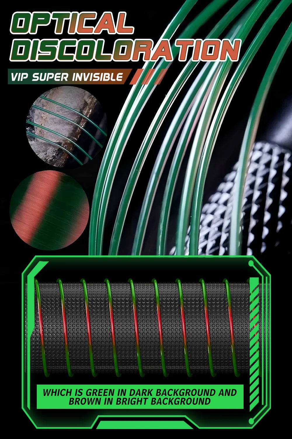 ZUKIBO Viper Invisible Fishing Line