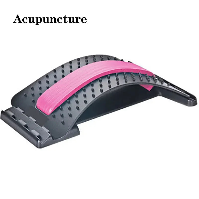 Lumbar Spine Stretching Massager Device
