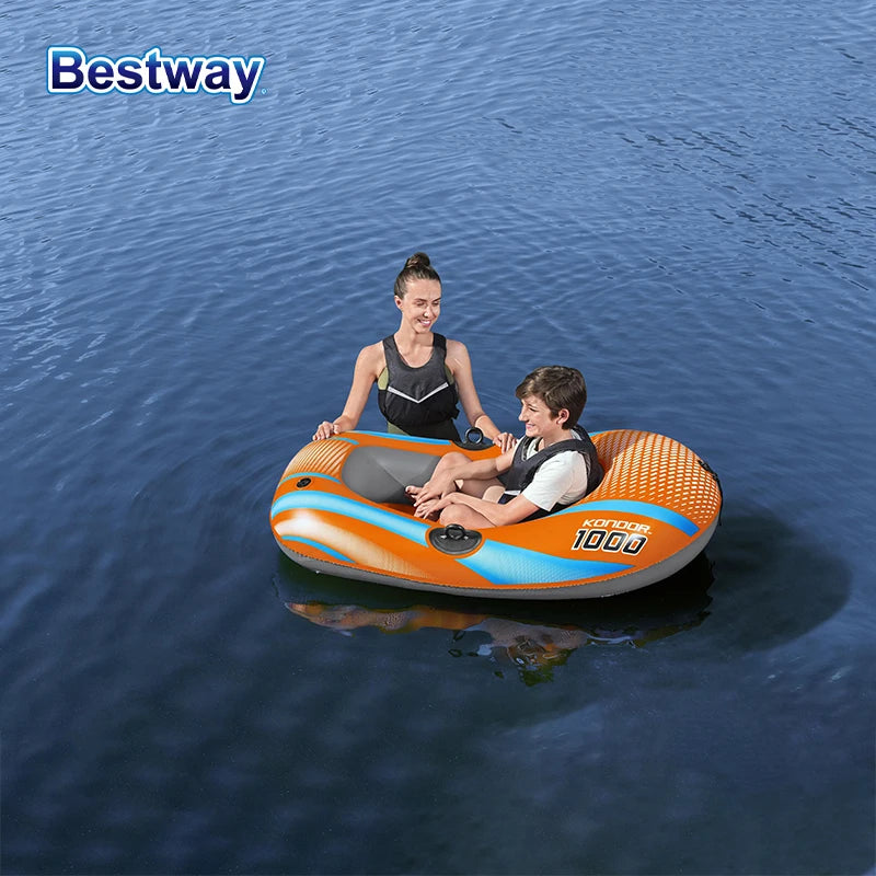 Heavy Duty Inflatable Kayak 1-3 Person PVC Raft
