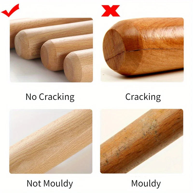 PowerWood – Solid Ash & Locust Baseball Bat (54–84cm)