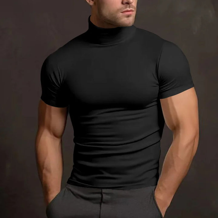Men’s High Collar Training T-Shirt