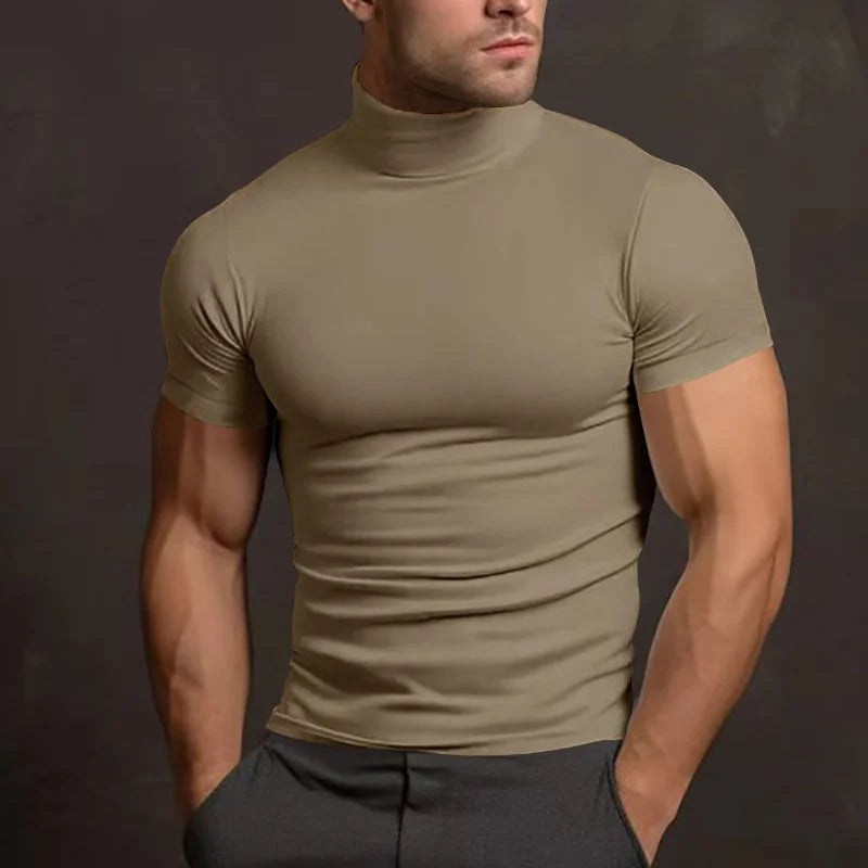 Men’s High Collar Training T-Shirt