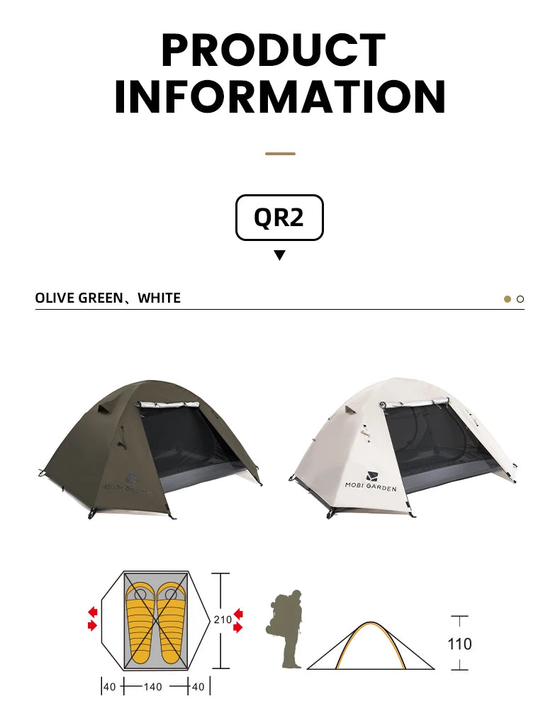 MobiTent – Waterproof Camping & Hiking Tent