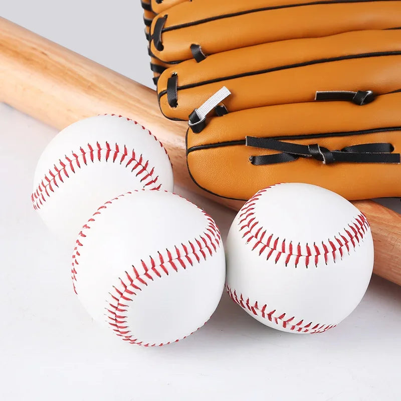 FlexBall – 9" Handmade Soft PVC Baseball (1/3pcs)