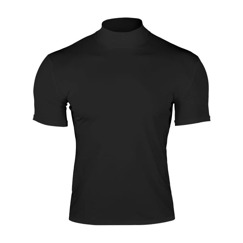 Men’s High Collar Training T-Shirt
