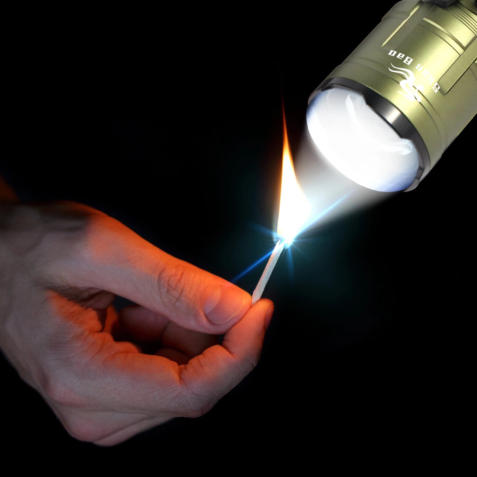 Shan Bao 3000LM Zoom Flashlight