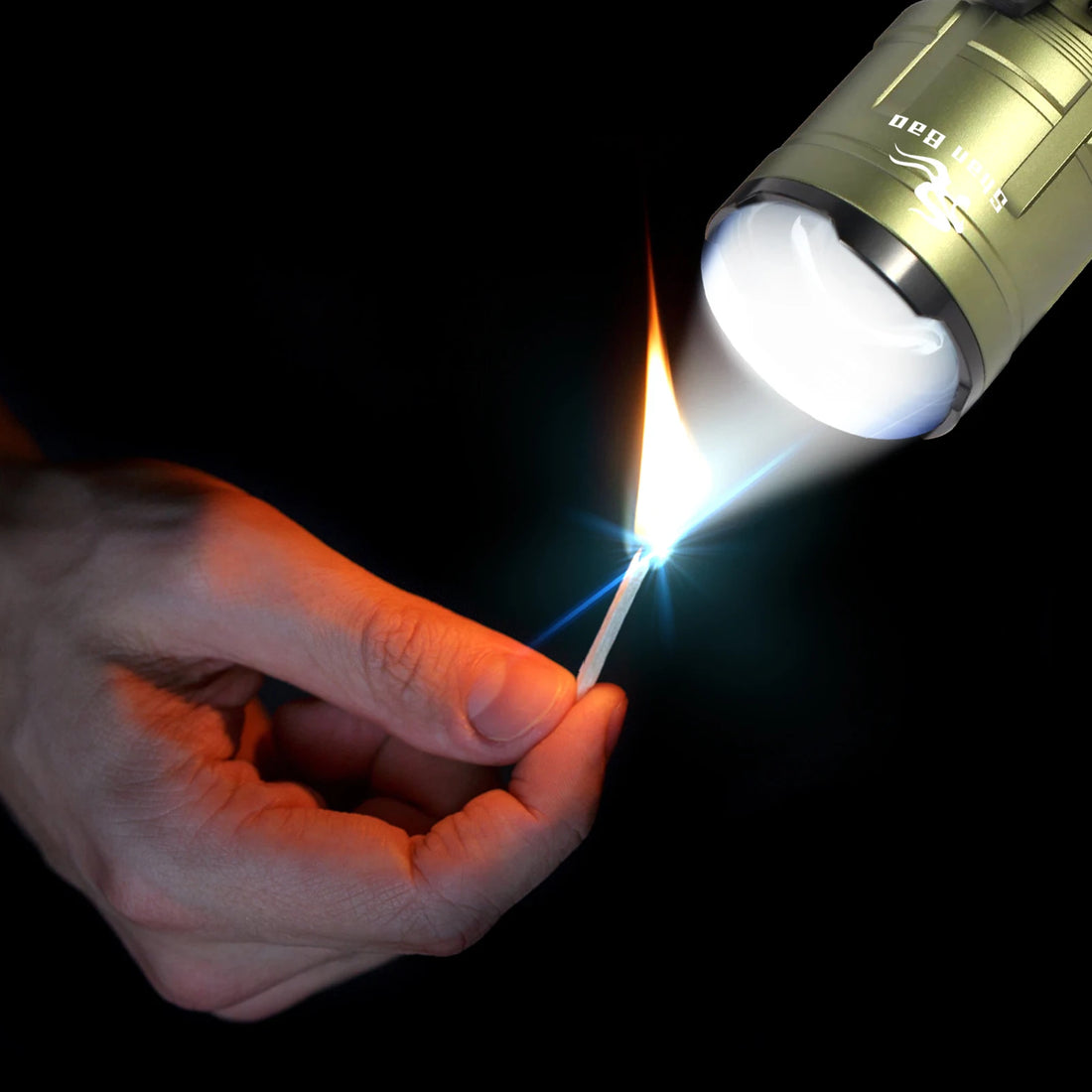 Shan Bao 3000LM Zoom Flashlight