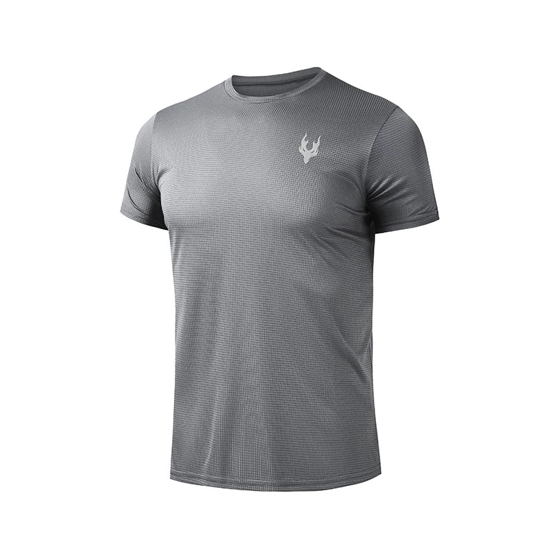 Men’s Quick-Dry Running & Sports T-Shirt – Summer Fitness Tee