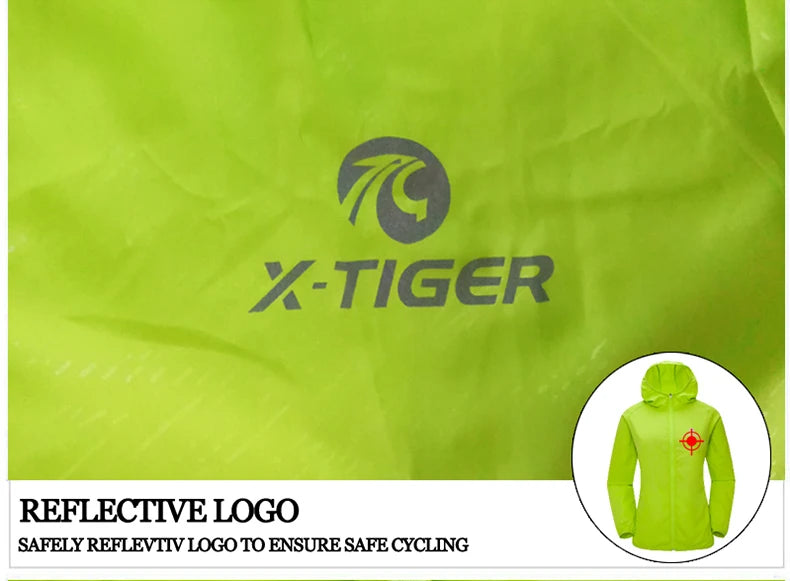 Windproof Reflective Cycling Jacket