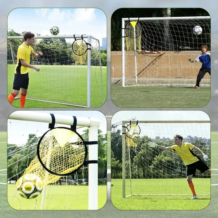 GoalPro – Foldable Football Target Net 17x28in