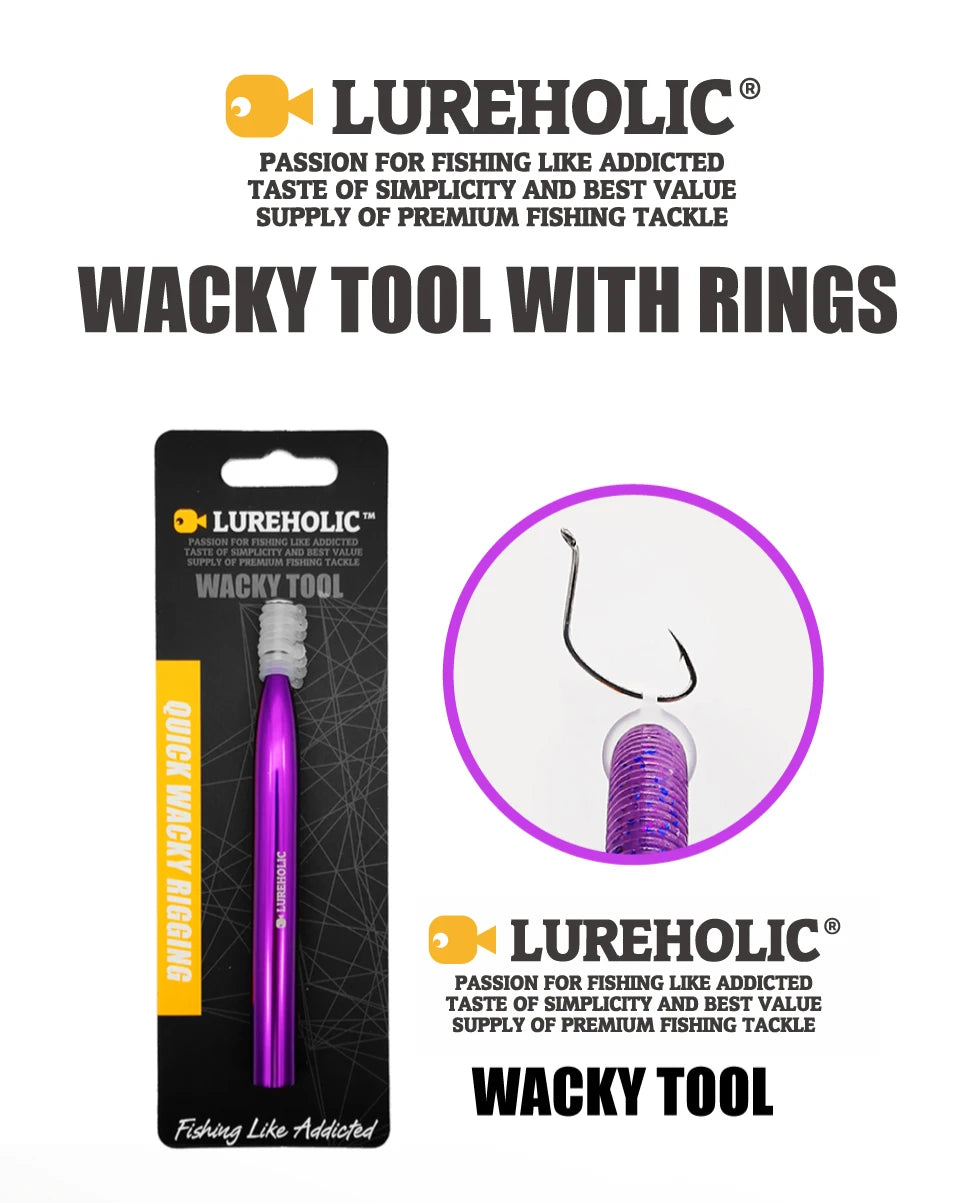 LUREHOLIC Wacky Rig Tool Set