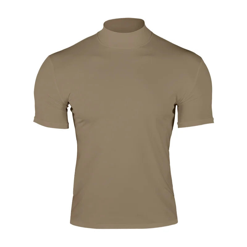 Men’s High Collar Training T-Shirt