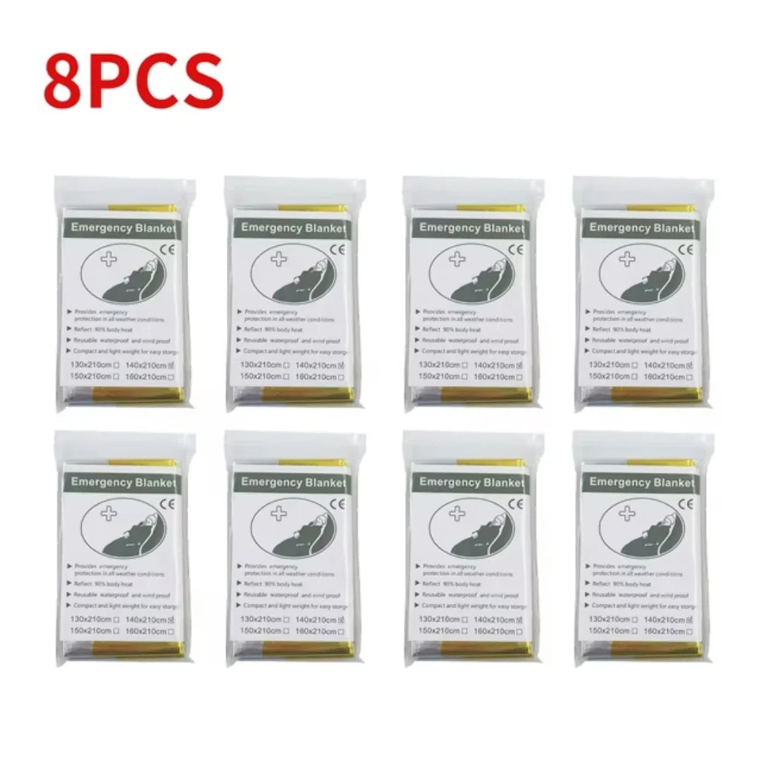 Emergency Thermal Survival Blanket Set
