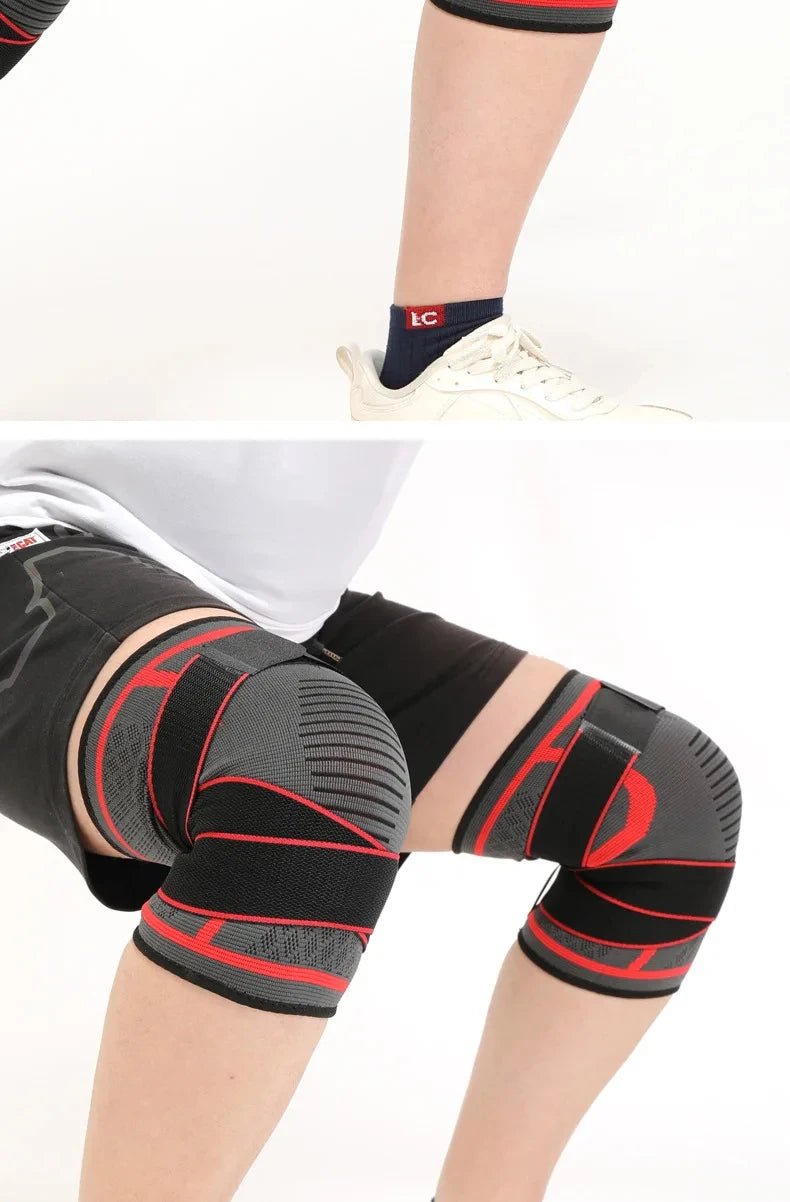 FlexKnee – Nylon Sport Knee Pad Compression Brace