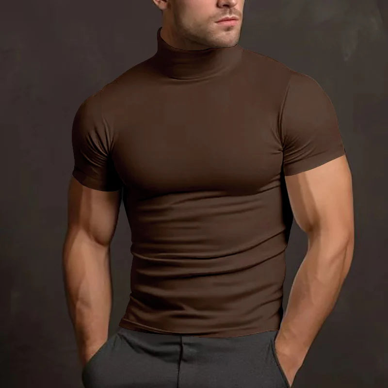 Men’s High Collar Training T-Shirt