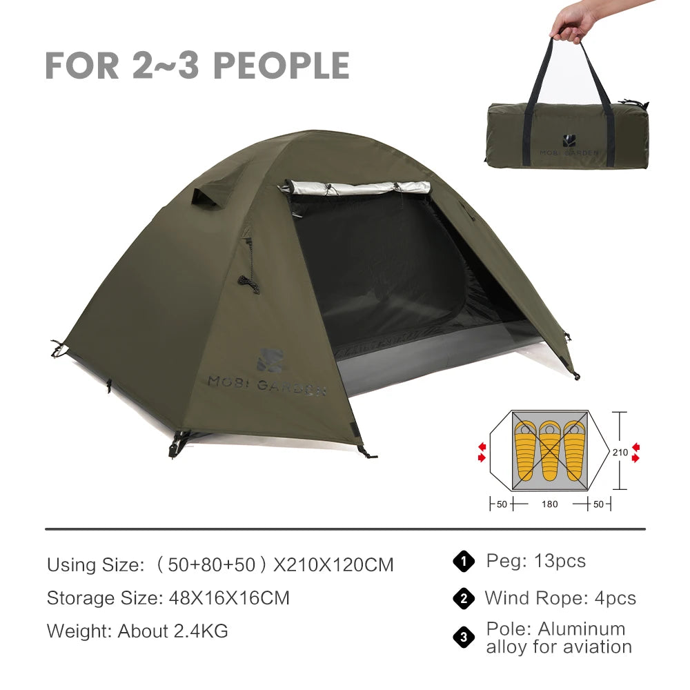 MobiTent – Waterproof Camping & Hiking Tent