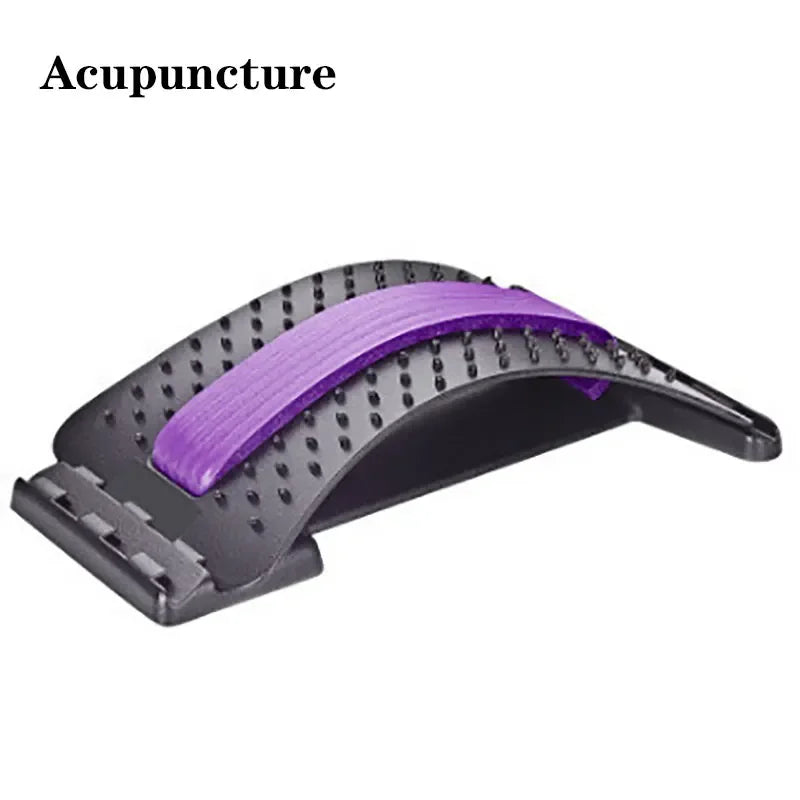 Lumbar Spine Stretching Massager Device