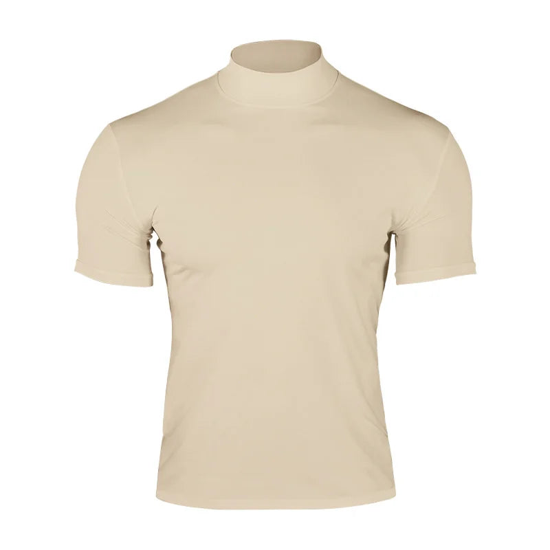 Men’s High Collar Training T-Shirt