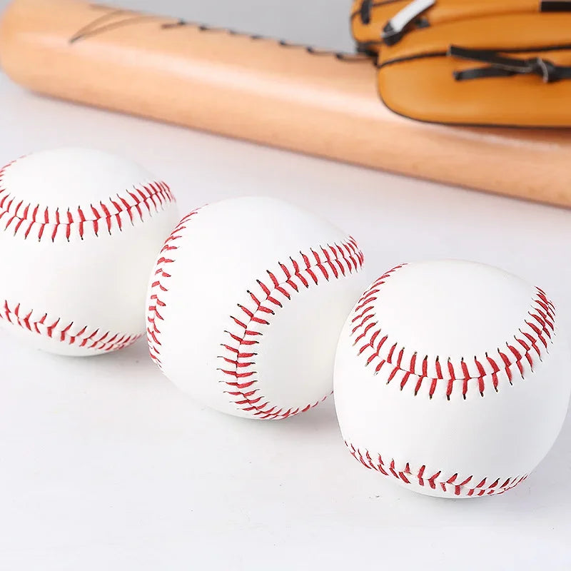 FlexBall – 9" Handmade Soft PVC Baseball (1/3pcs)