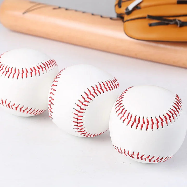 FlexBall – 9" Handmade Soft PVC Baseball (1/3pcs)