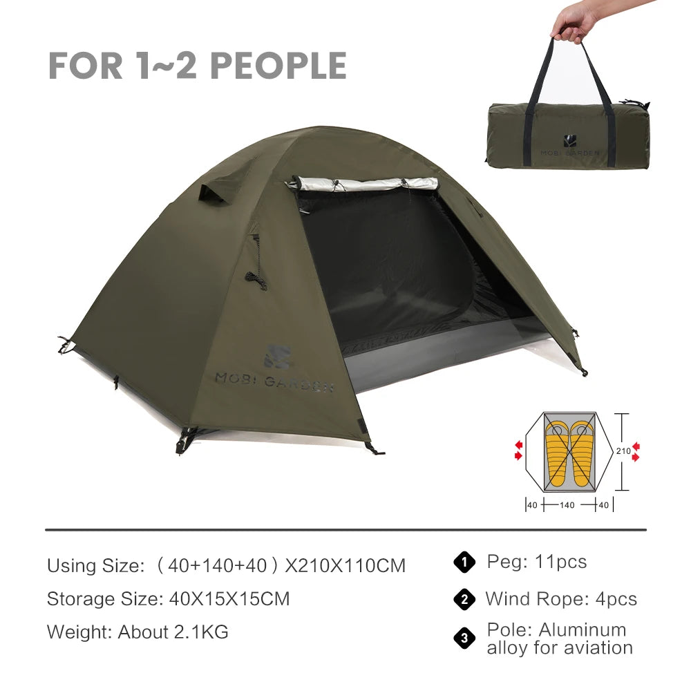 MobiTent – Waterproof Camping & Hiking Tent