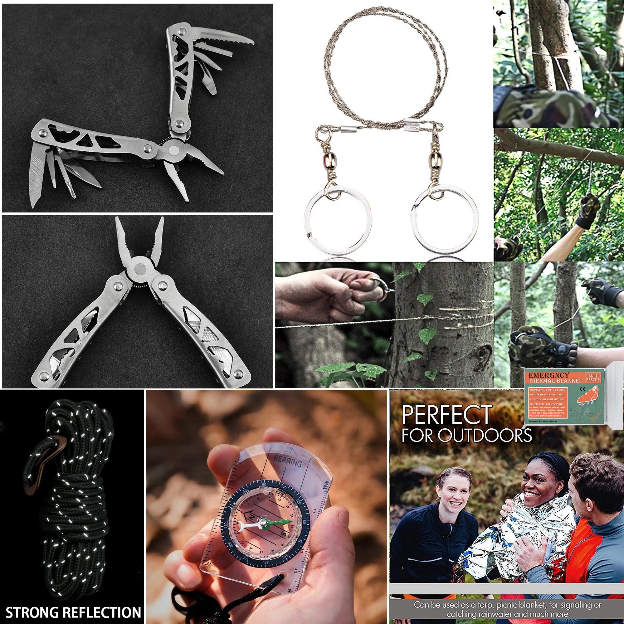 Survival First Aid Kit – Full Molle Emergency Trauma Bag