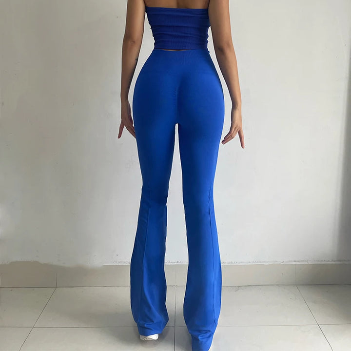 High-Waisted Flare Yoga Leggings