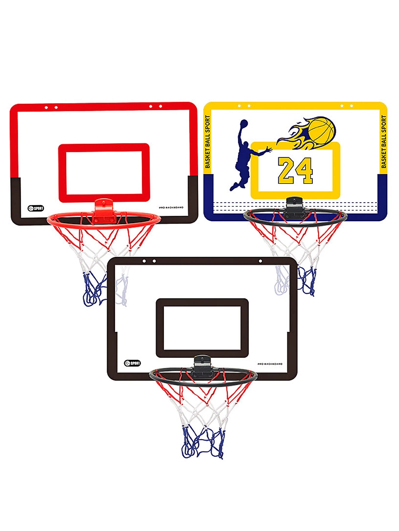 KidHoop – Foldable Wall-Mounted Basketball Set