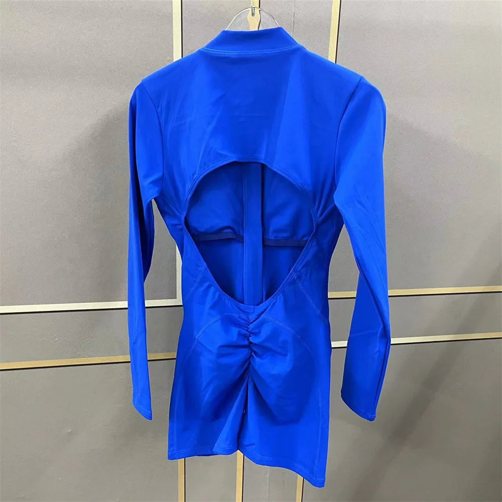 Long Sleeve Yoga Jumpsuit