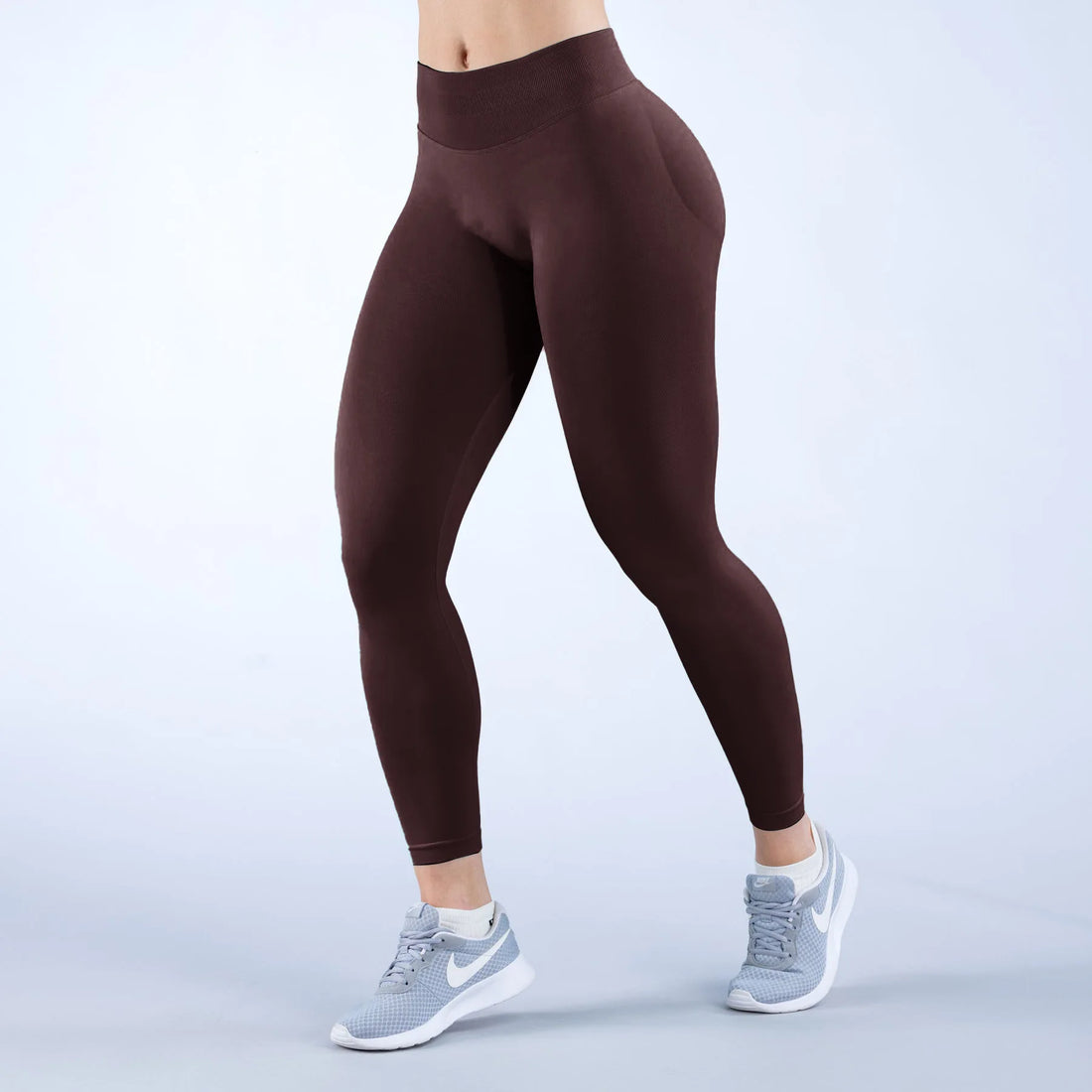 High-Waisted Seamless Fitness Leggings