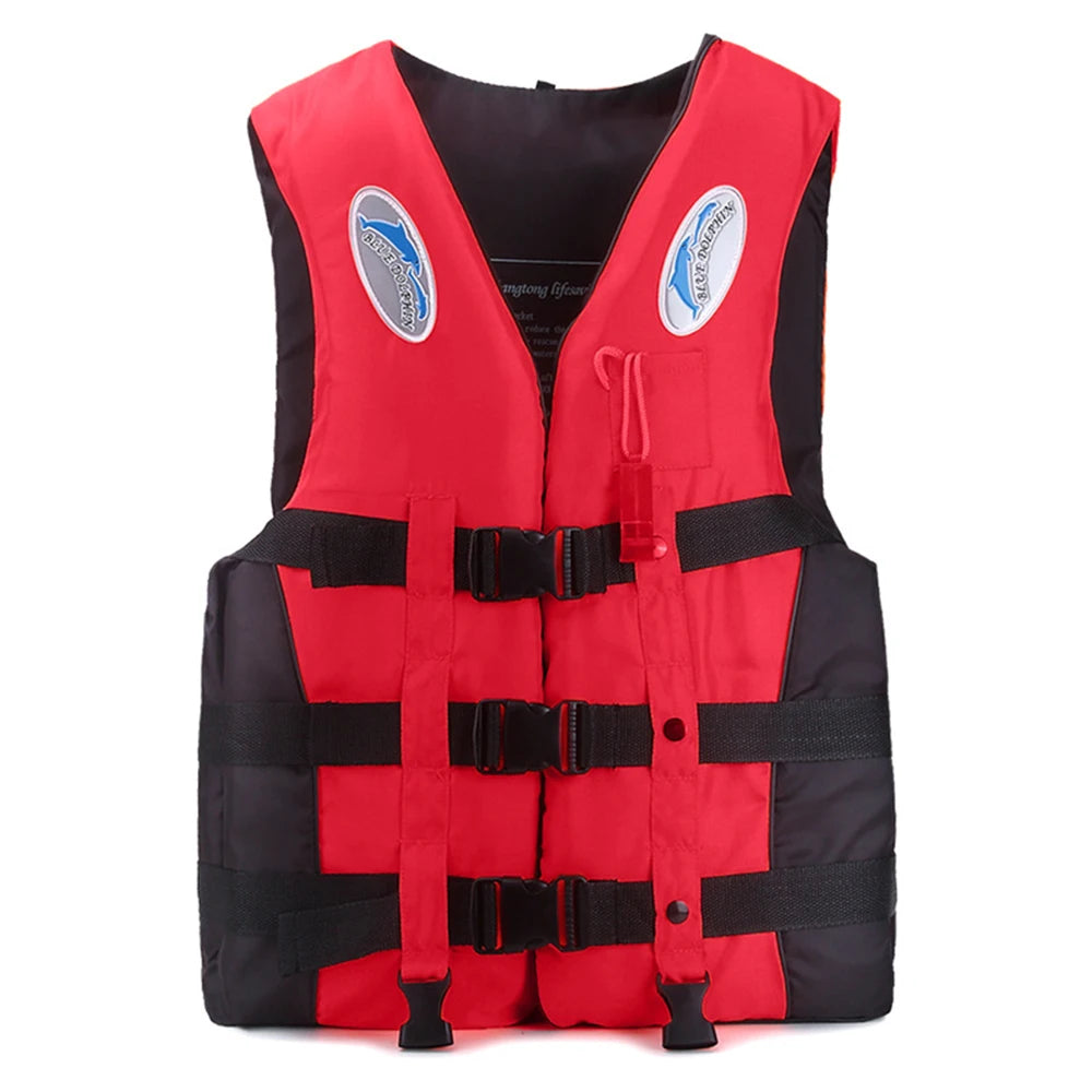 Adult & Children Adjustable Life Jacket – Swimming Safety Vest