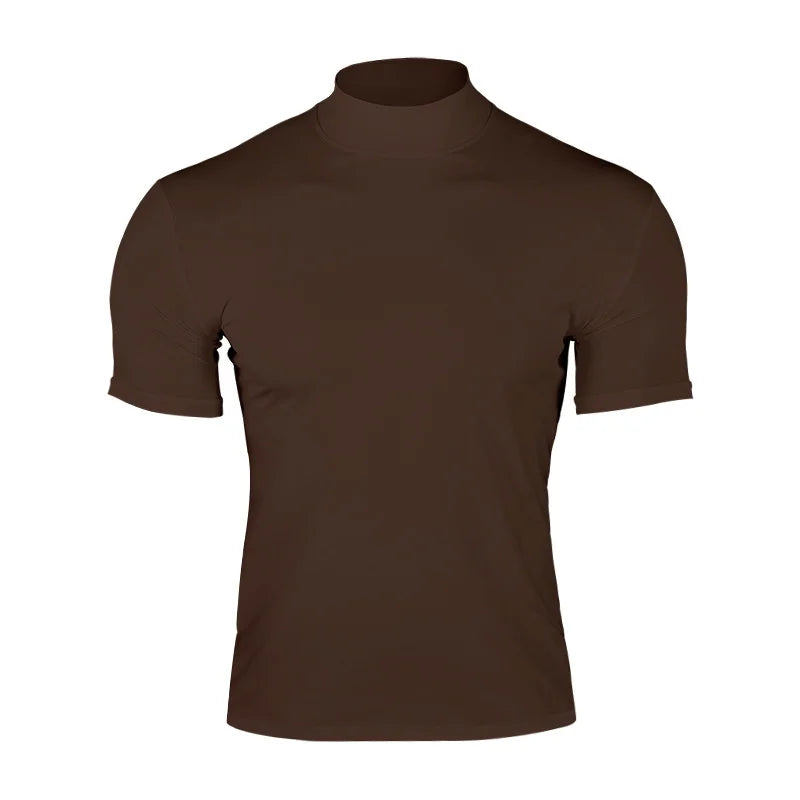 Men’s High Collar Training T-Shirt