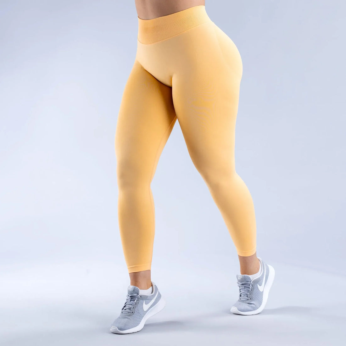 High-Waisted Seamless Fitness Leggings