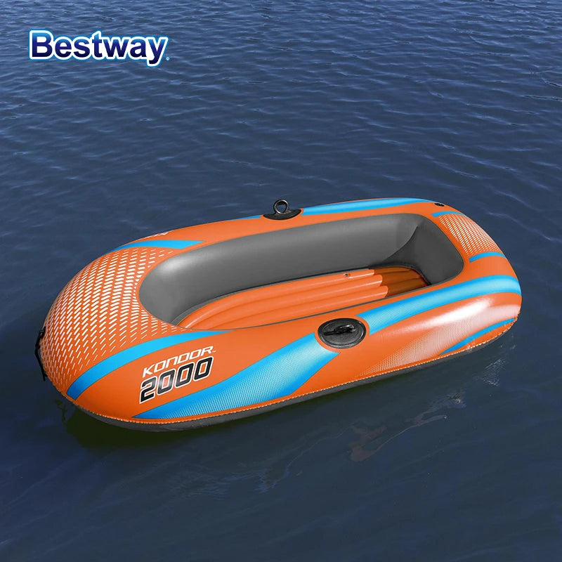 Heavy Duty Inflatable Kayak 1-3 Person PVC Raft