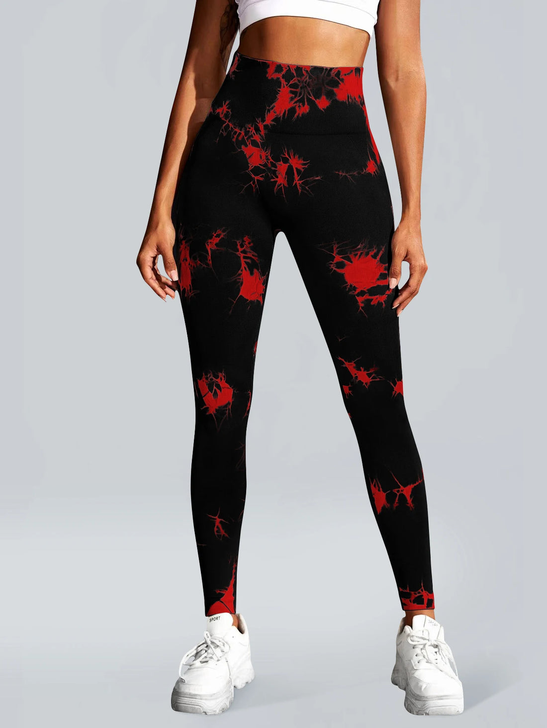 Seamless Tie-Dye Yoga Leggings