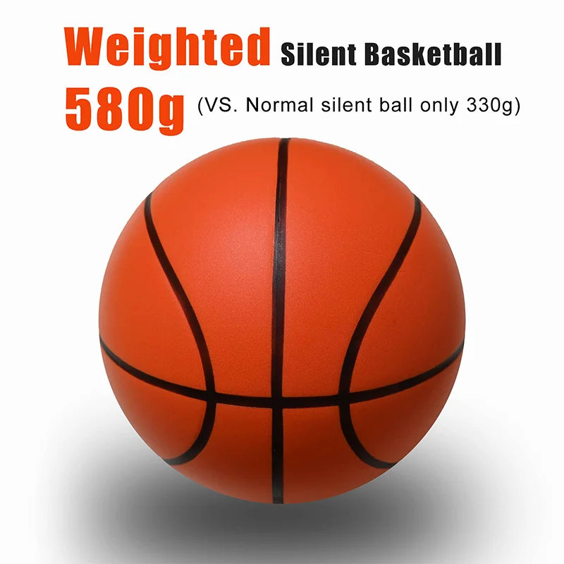 QuietBounce – Indoor Silent Foam Basketball