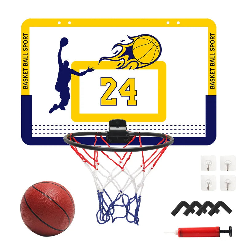 KidHoop – Foldable Wall-Mounted Basketball Set