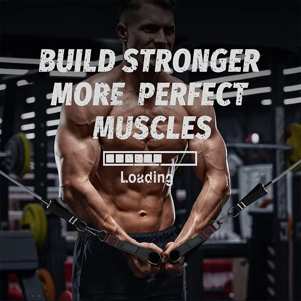 PowerRope – Triceps & Back Pulley Rope Handle